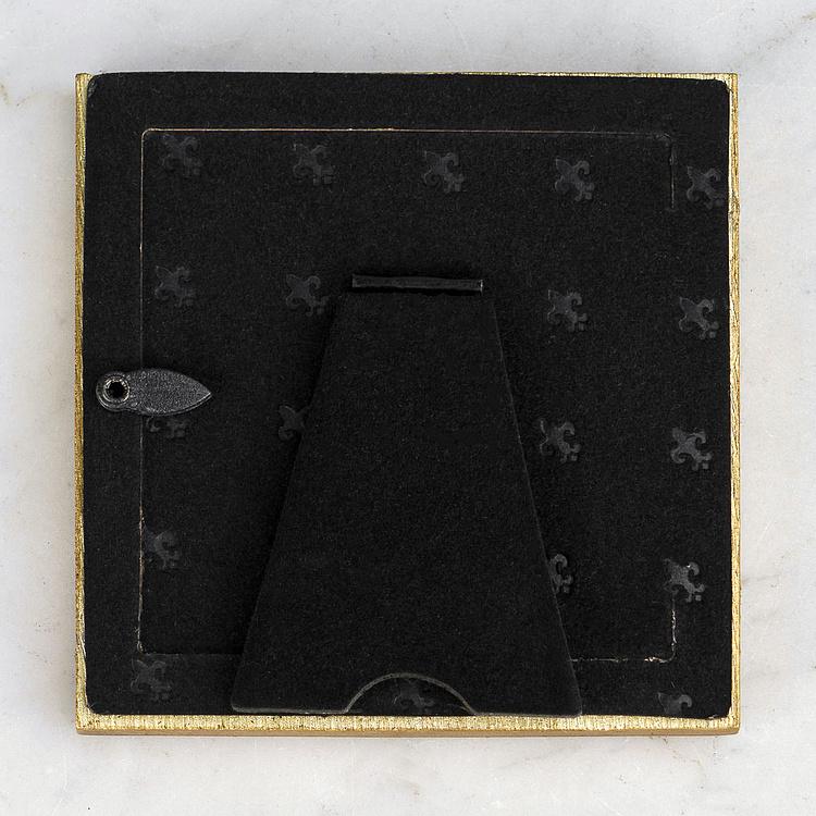 Квадратная рамка для фото с лиственным кантом Flowery Photo Frame Square